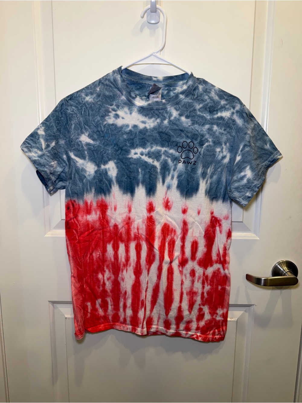 PAWZ Americana Tie Dye Unisex Tee